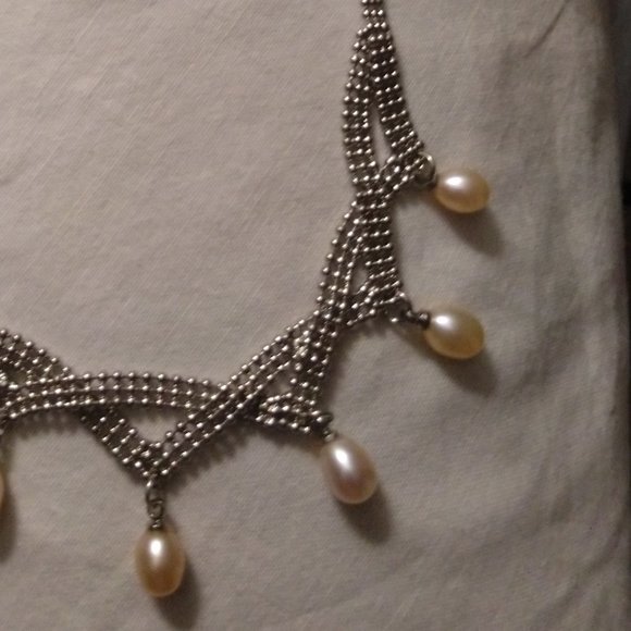 Gorgeous 😍 Pink Akoya Pearl Pendant Necklace *NEW* - Picture 4 of 6